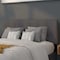 Flash Furniture Full Bedford, Headboard, Gray Fabric HG-HB1704-F-DG-GG - alternate 1